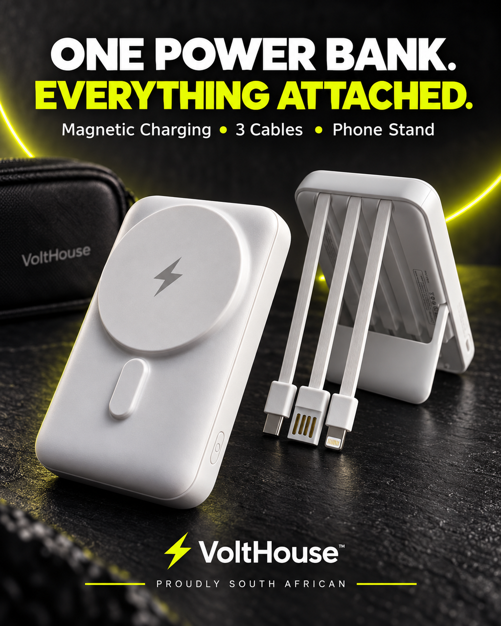 3-in-1 Power Bank ( 10,000MAH )